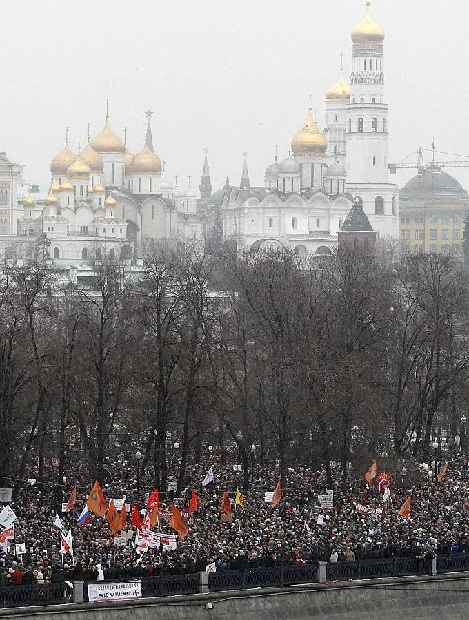 Над 30 хиляди излязоха в Москва срещу Путин
