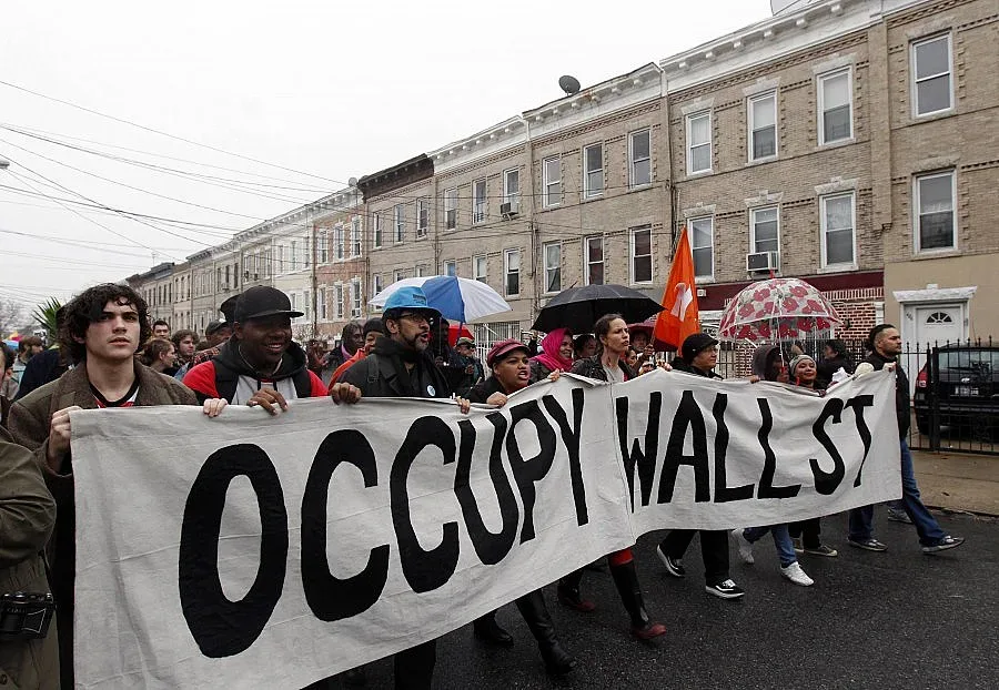 "Окупирай Уолстрийт" окупира ателието на Дядо Коледа