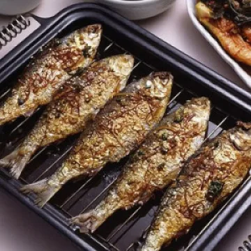 Кмет-кулинар мятка паламуд на скарата