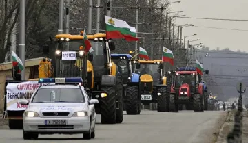 170 трактора влизат в София по тъмно