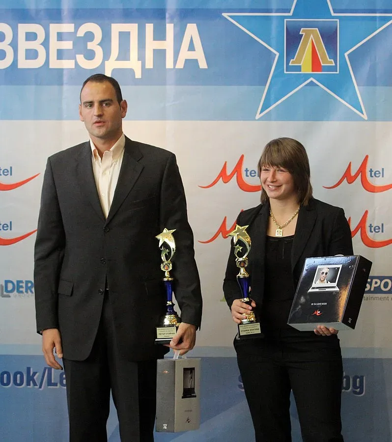 Станка Златева и Петър Стойчев №1 на "Левски"