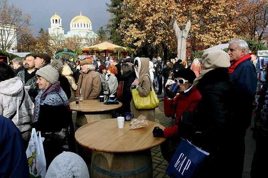 Немски Коледен базар откриха в София