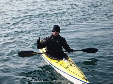 Гребно шоу на "Великолепната седморка" в Бургаския залив 