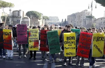 Студентски протести заляха Италия