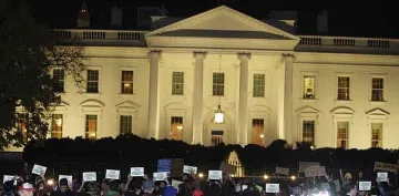 Откриха куршум в прозорец на Белия дом