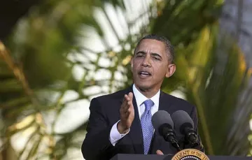 Обама с бизнес пробив в родния си град