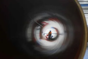 Пускат кранчето на "Северен поток"