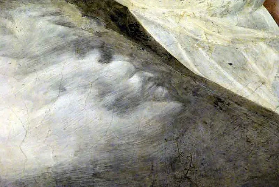 Откриха дявола във фреска от Джото