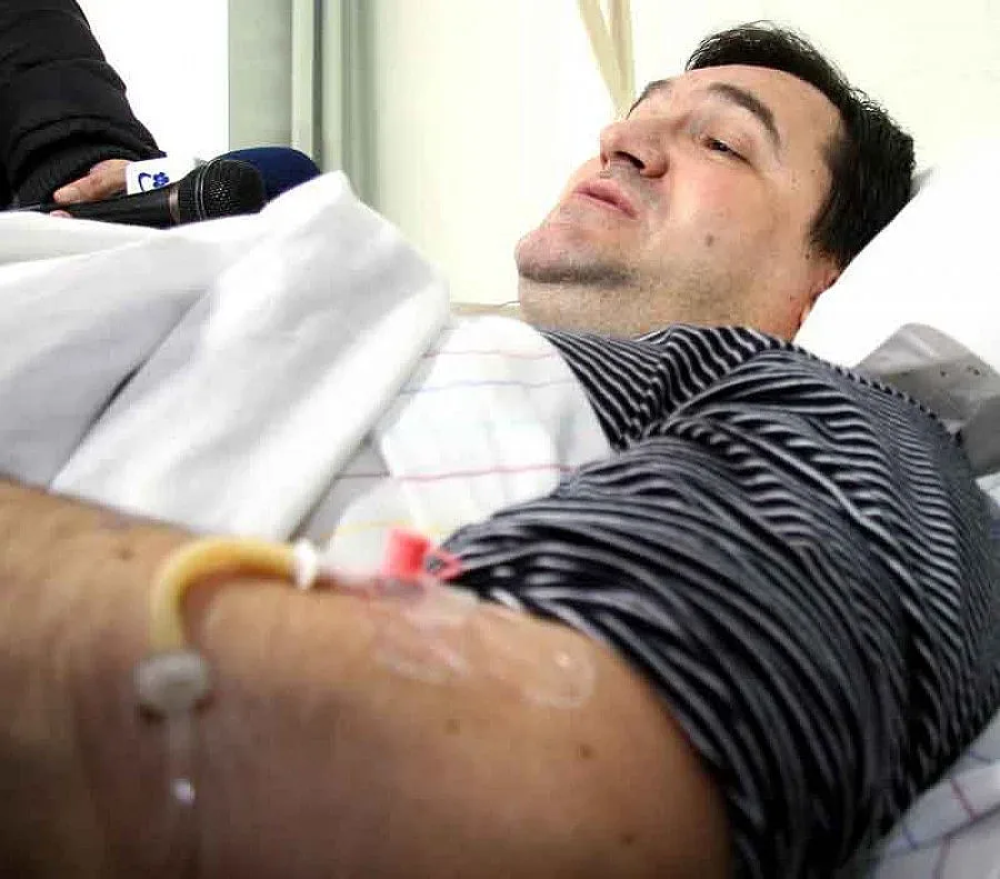 ВМРО-БНД подкрепя Славчо в болницата 