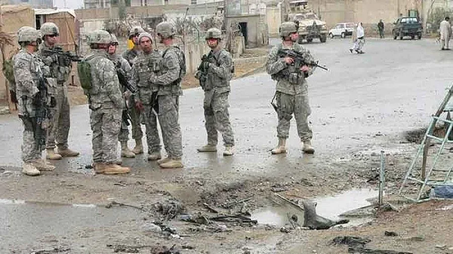 Атака на US база в Кандахар