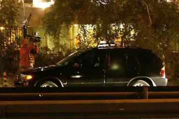 Джип на НСО катастрофира до "Кошарите"