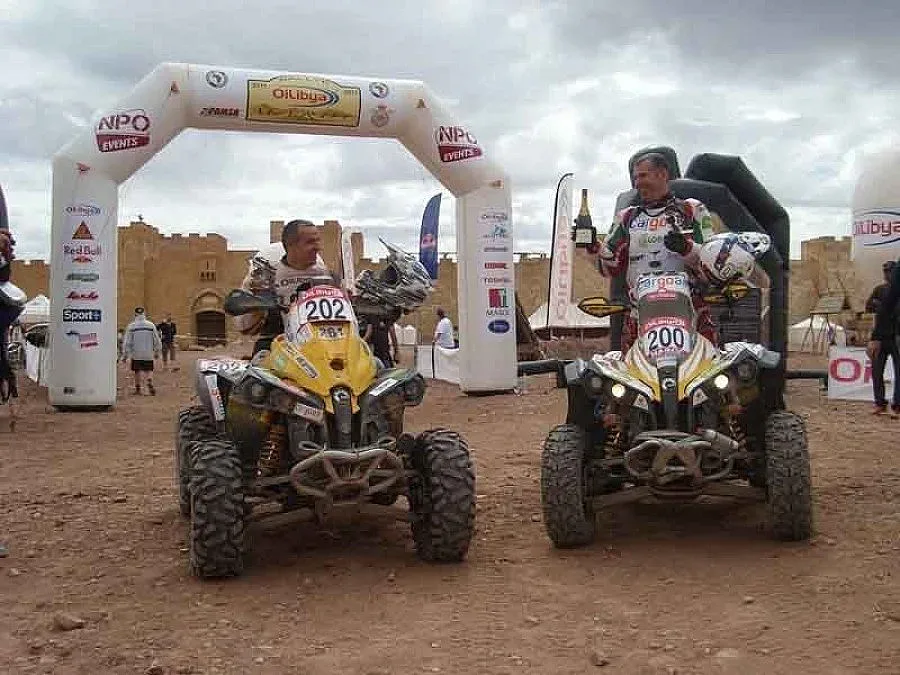 Петър Ценков шампион с ATV в Мароко