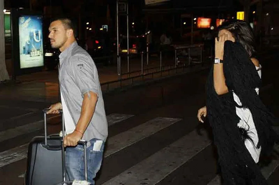 Николета се крие от фотографите в Лисабон