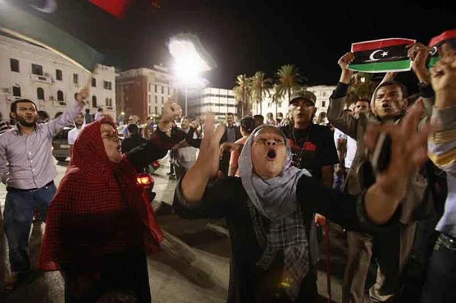 Плениха един от синовете на Кадафи