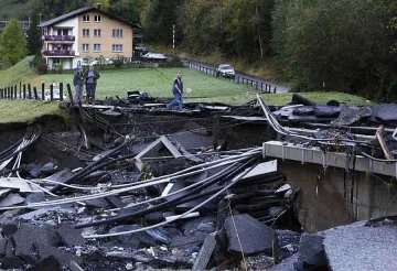 Потоп отнесе швейцарските села