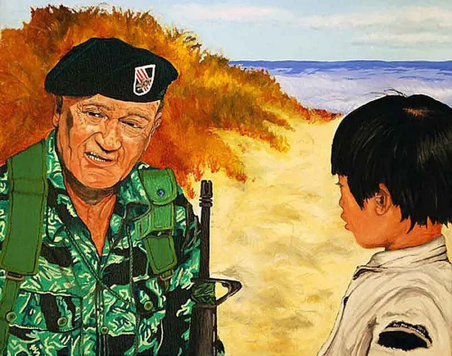 Баретата на Джон Уейн бе продадена за 180 000 долара