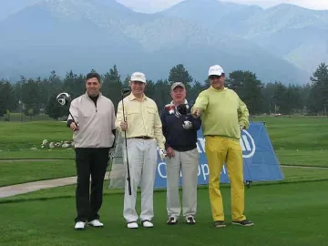 Уорлик като Тайгър Уудс