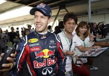 Фетел най-бърз и на "Сузука", чака титлата