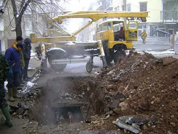 Авария остави центъра на София без топла вода