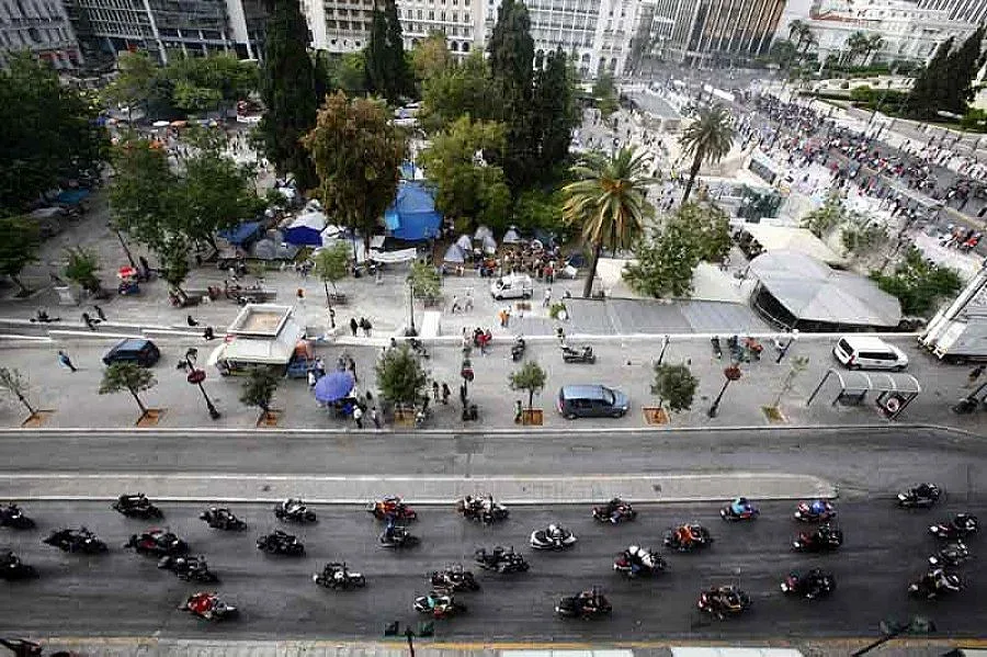 Стачка блокира Атина