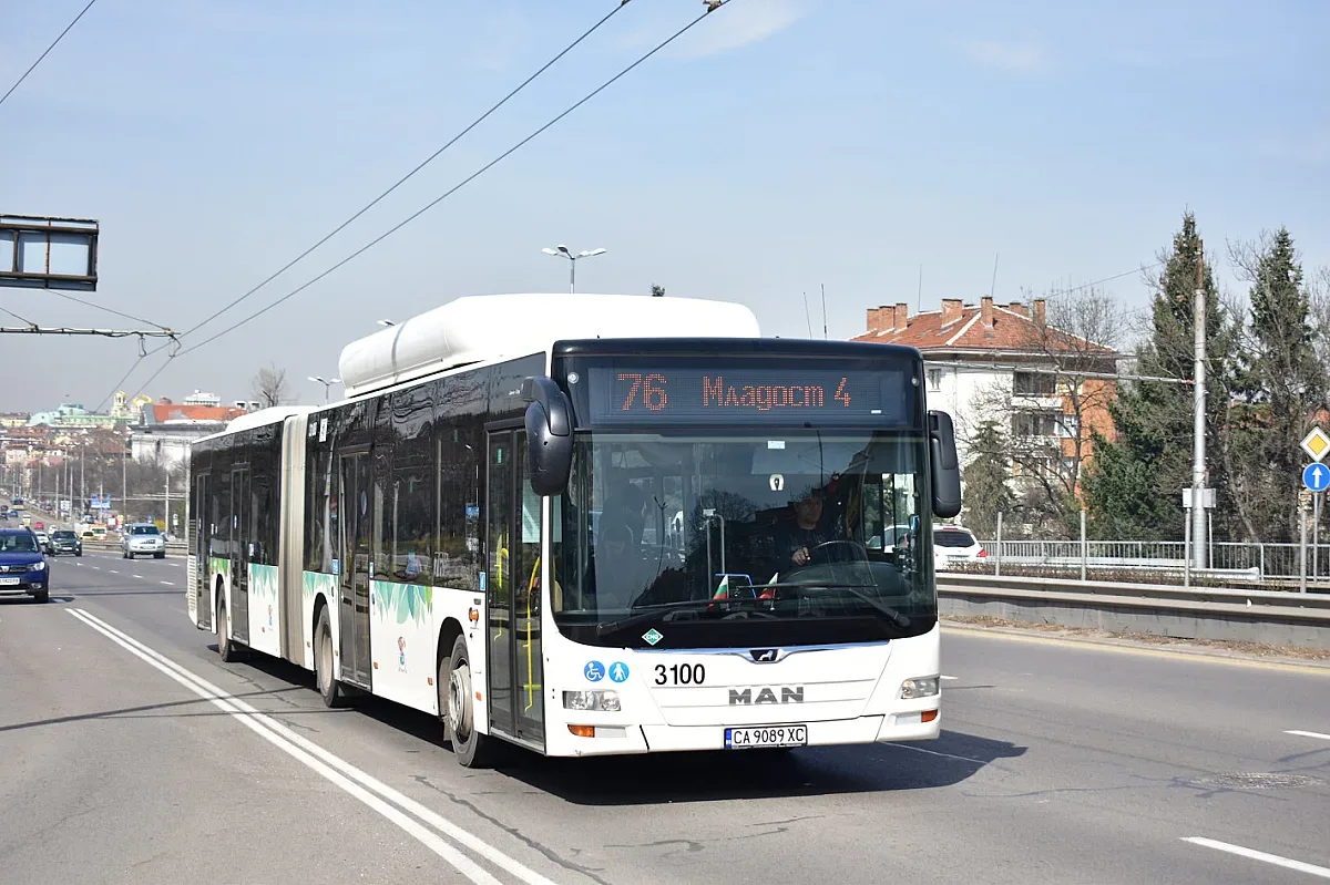 Един от най-важните автобуси в София с нов маршрут