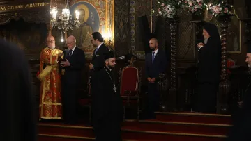 Много специален гост за новия патриарх. Най-важният внук (СНИМКИ)