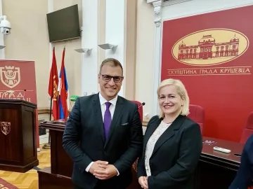 Официално посещение на делегация от Стара Загора в  Крушевац, Република Сърбия