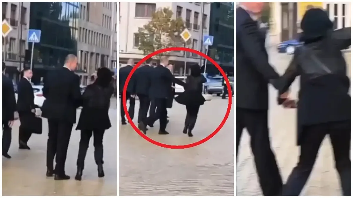 Грозен скандал с журналистка и охраната на Румен Радев