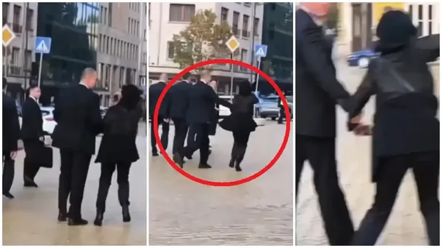 Грозен скандал с журналистка и охраната на Румен Радев