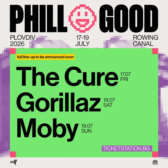 The Cure и Gorillaz идват в Пловдив на най-новия музикален фестивал PHILLGOOD
