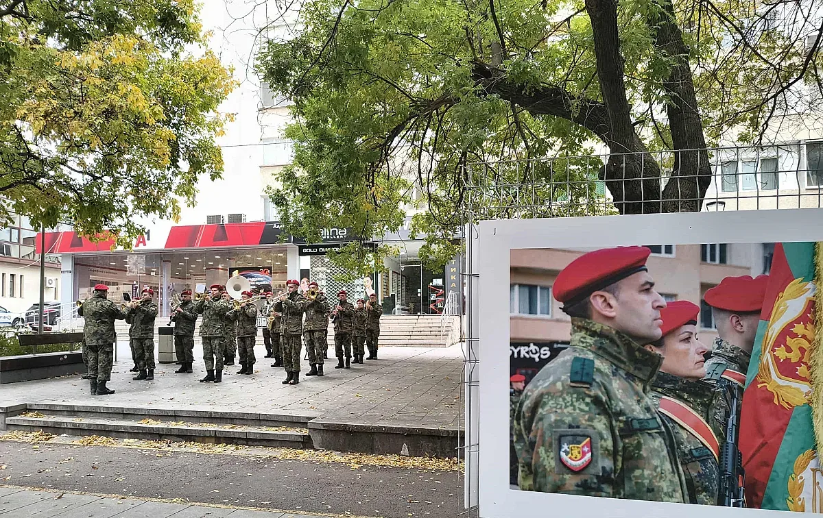 Фотоизложбата „В служба на народ и Родина“ представя всекидневието на българския войник