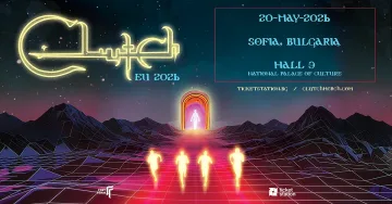 CLUTCH за първи път в България 