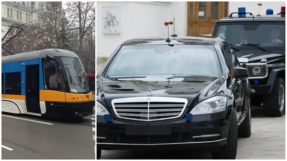 Страшна драма с трамвай и кола на НСО 