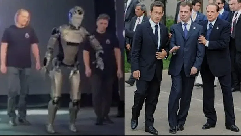 Шах! Ето кой стои зад пияния руски робот