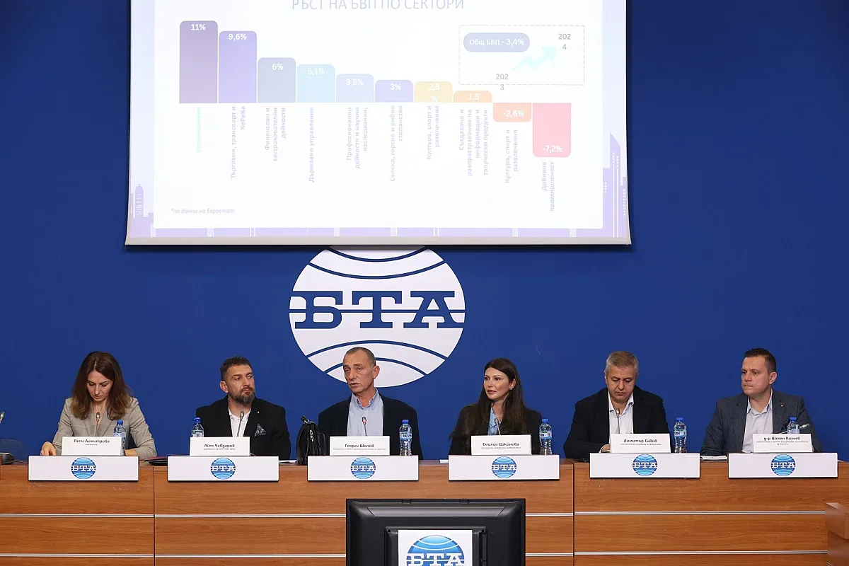 Един от всеки девет лева в икономиката идва от строителството