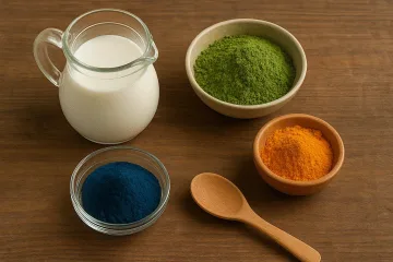 Нова вълна антиоксидантни рецепти с мляко и суперхрани