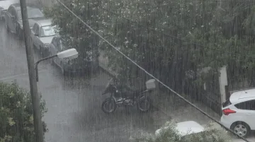 Ураган и срутен мост в Гърция. Удавени животни и наводнени ниви