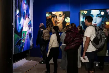 След фурор в София, изложбата Over the Wall на Nasimo покорява Варна