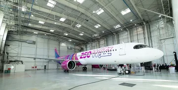 Wizz Air представи 250-ия си самолет. Целта е флотилия от 500 машини