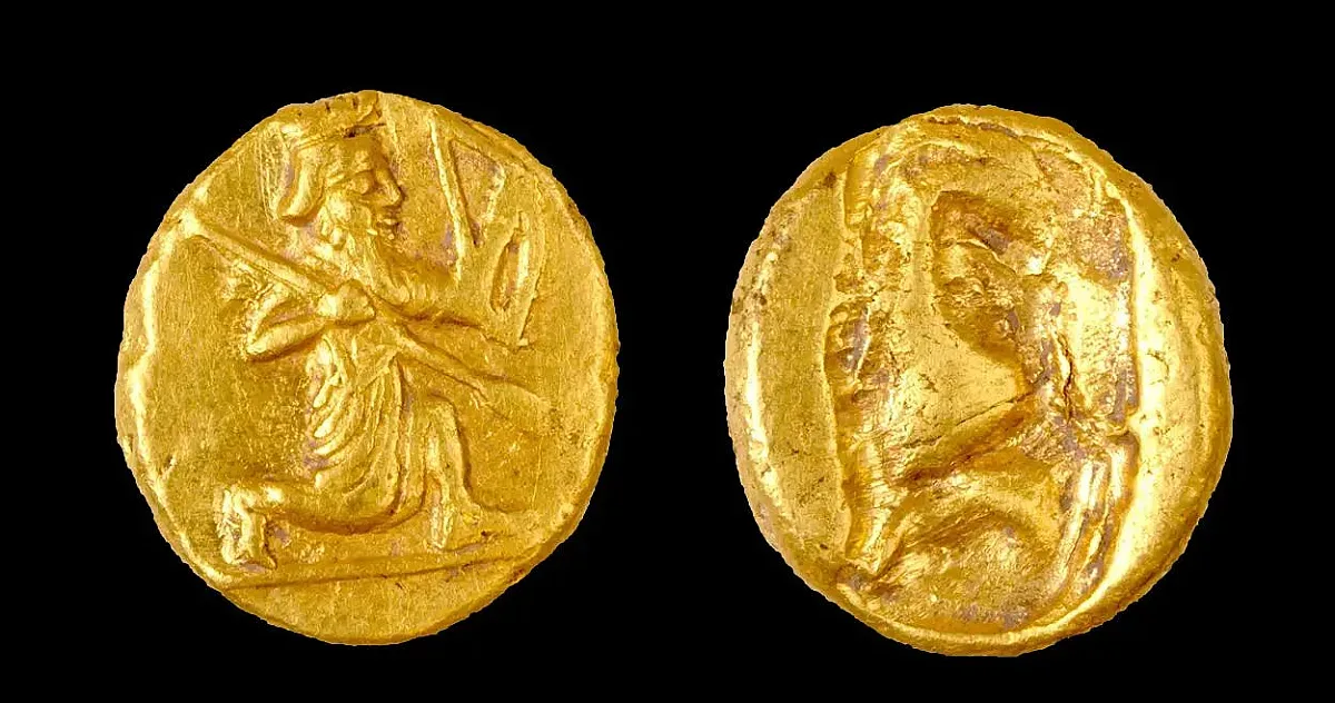 Древно златно съкровище изскочи от руините на античен гръцки град