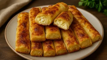 Хрупкави и лесни банички пури! Стават за минути
