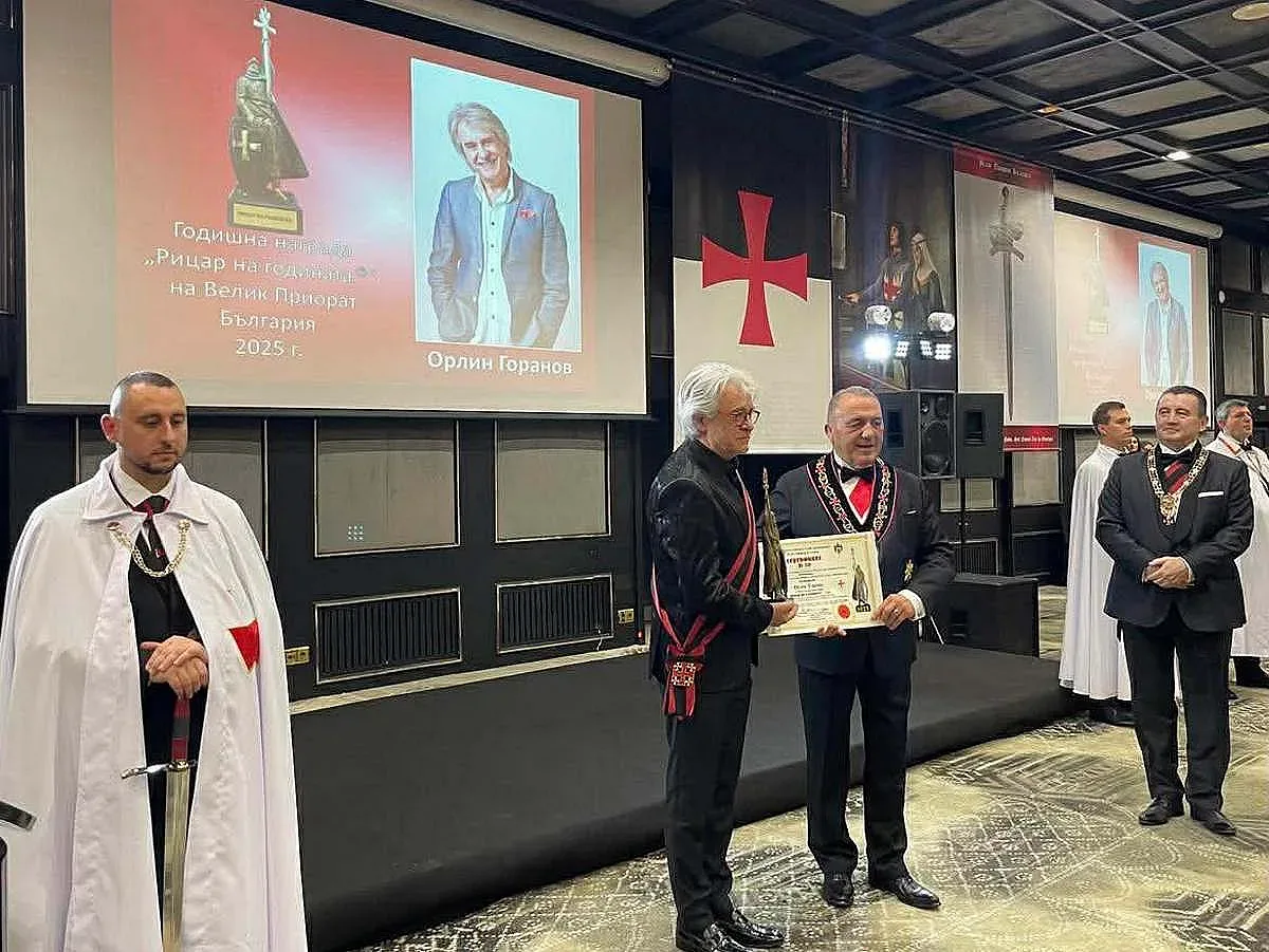 Орлин Горанов е Рицарят на 2025 г.