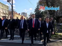 Пеевски пристигна в Кърджали. Срещна се с актива на партията