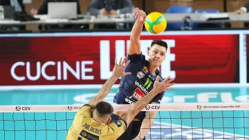 Алекс Николов и Кучине Лубе Чивитанова с уверена победа в Шампионската лига