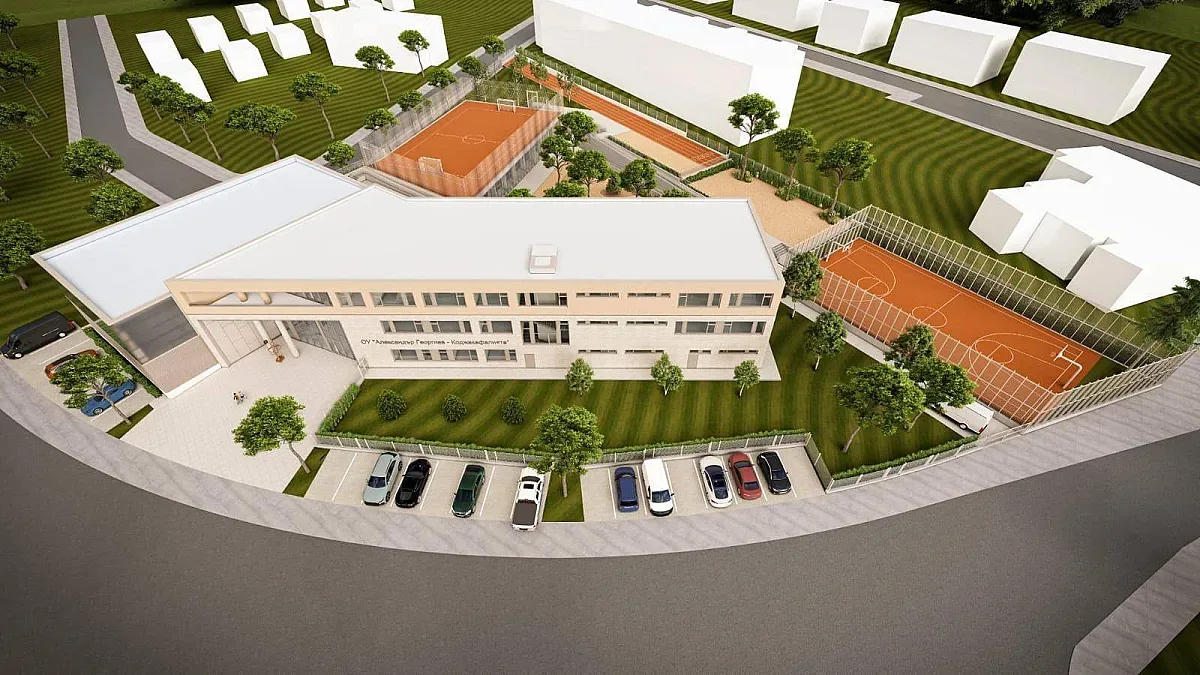 Кмет строи невиждано училище. Няма такова у нас /СНИМКИ/