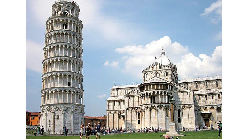 Кулата в Пиза - чудо, родено от грешка