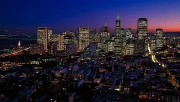 Електрически срив удари Сан Франциско