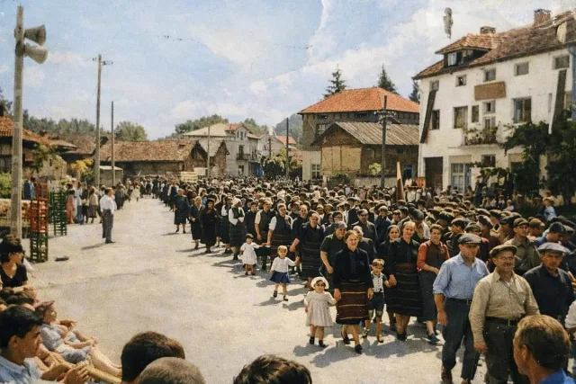 Старо Банско. Нямаше туристи, но имаше.....