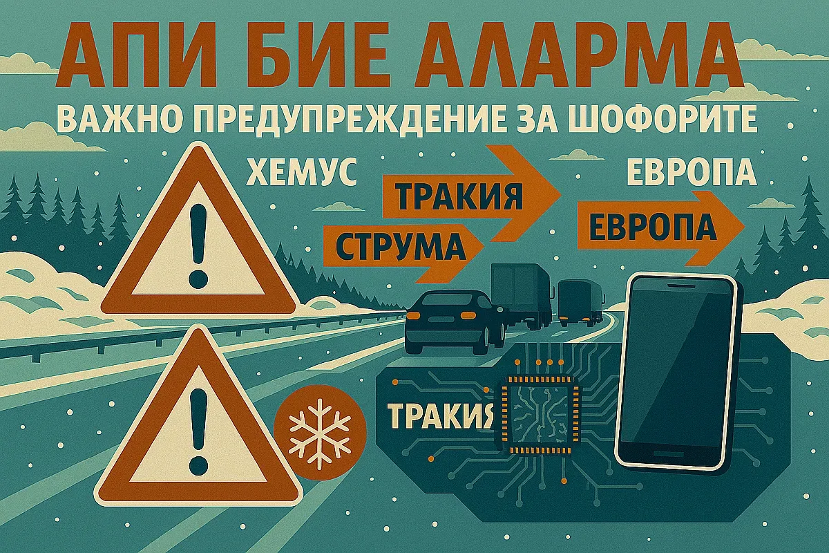 Промяна в пътя за Гърция! АПИ с важно предупреждение за шофьорите