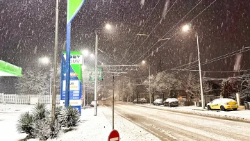 Зимата настъпва рязко! Сняг затрупва проходи, вятър и студ сковават България